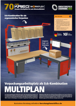 Eck-Packtisch MULTIPLAN